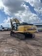 Back of used Komatsu Excavator